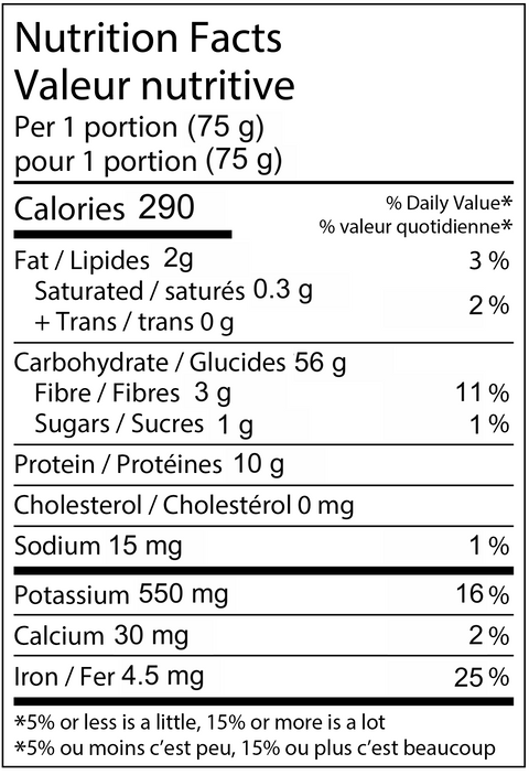 spinach and kale noodle nutritions
