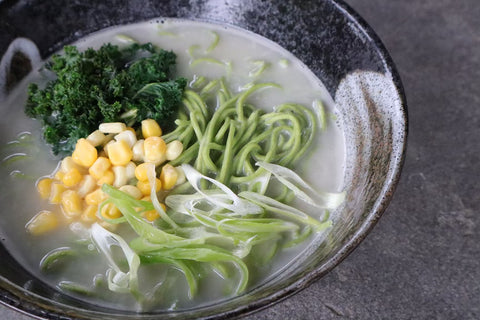 spinach and kale noodle recipe