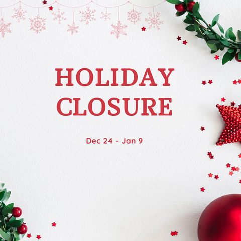 Extended Holiday Closure