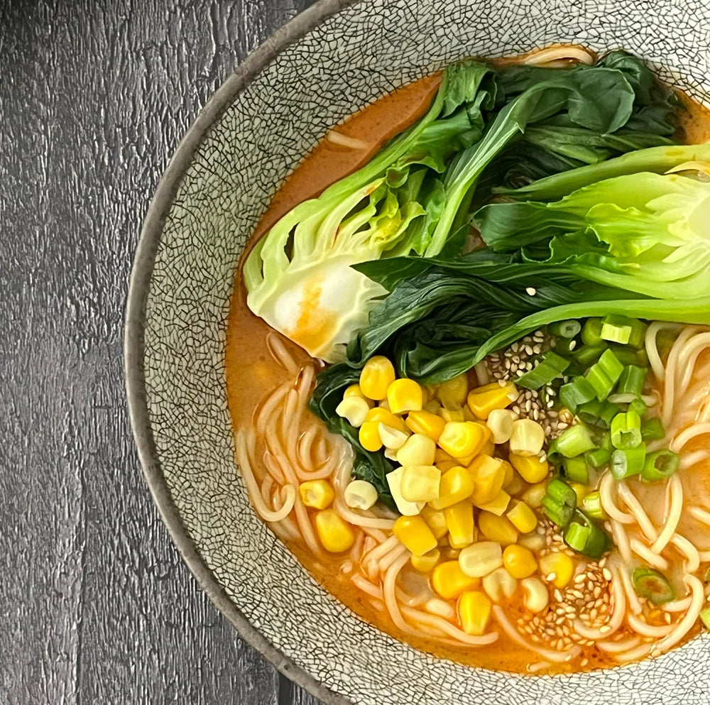 Spicy Tan Tan Ramen Recipe | Ready in 10 minutes – THE PLANT BASED WORKSHOP