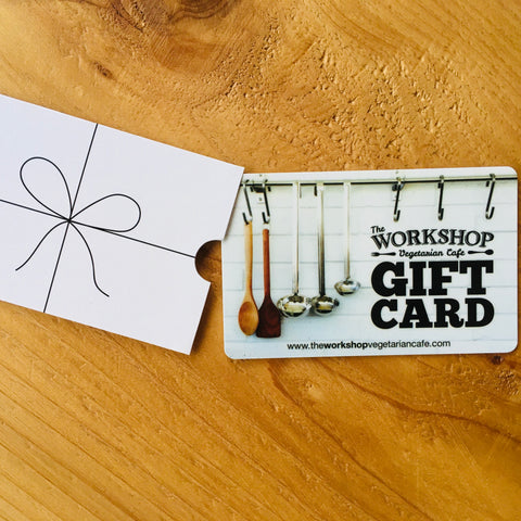 The Workshop in-store Gift Cards